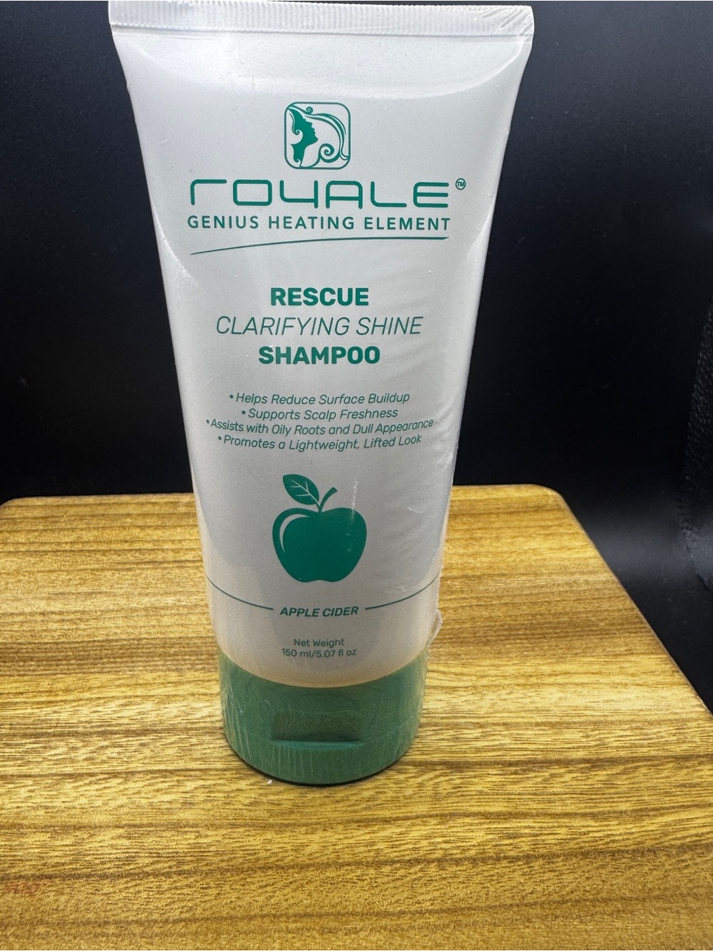 Royale Genius Rescue Clarifying Shine Shampoo - Apple Cider 5.07 oz NEW